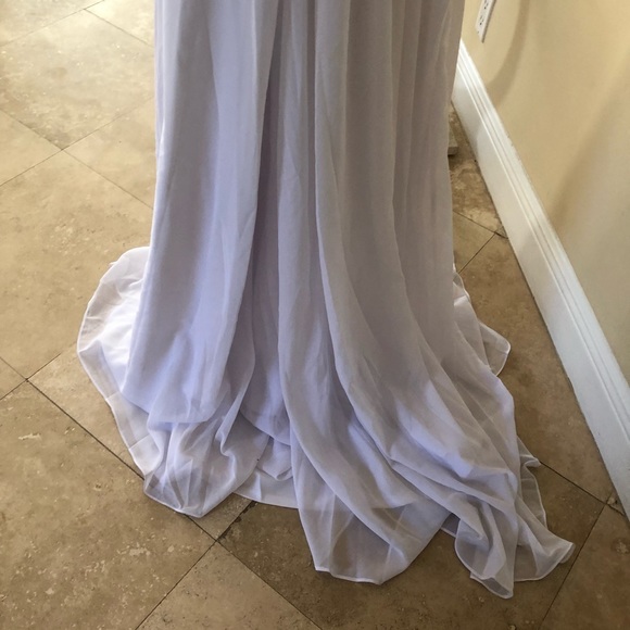 Sweetheart Detail White Gown - NEW - Picture 7 of 10